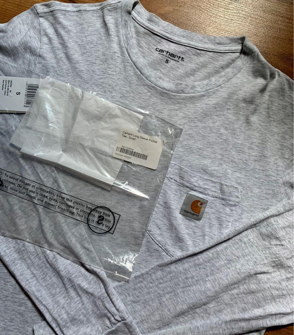 Authentic Carhartt Heather Grey Long 