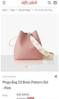 Authentic Kapoor Pingo Bag in Sweet Pink