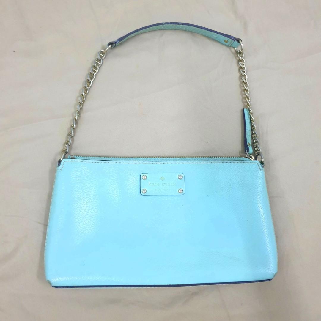Kate Spade Ticket Coin Purse in Blue | Lyst