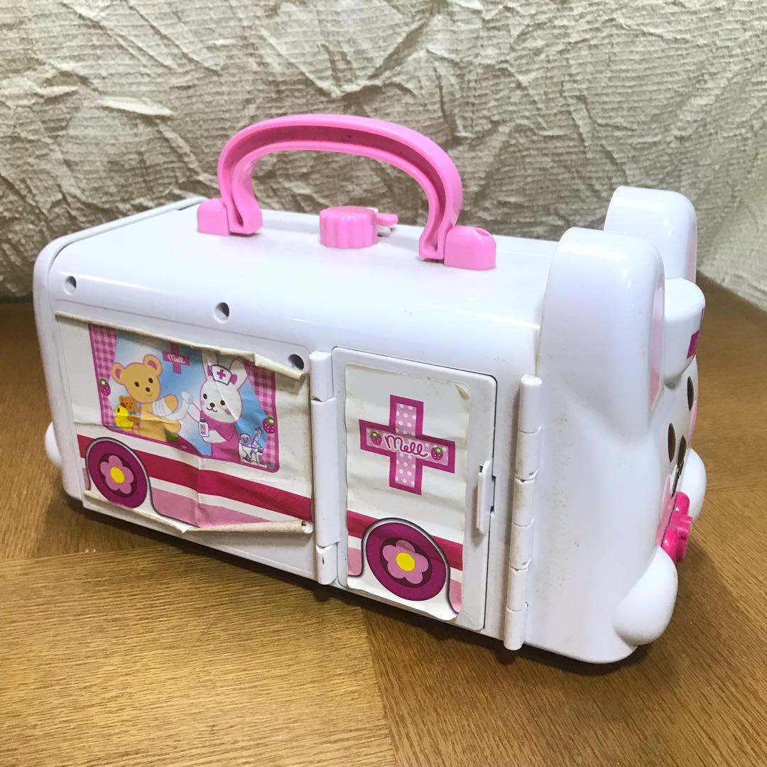 Baby doll rabbit ambulance on sale