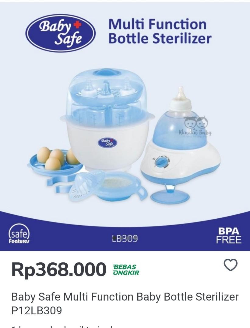 Bottle sterilizer top baby safe
