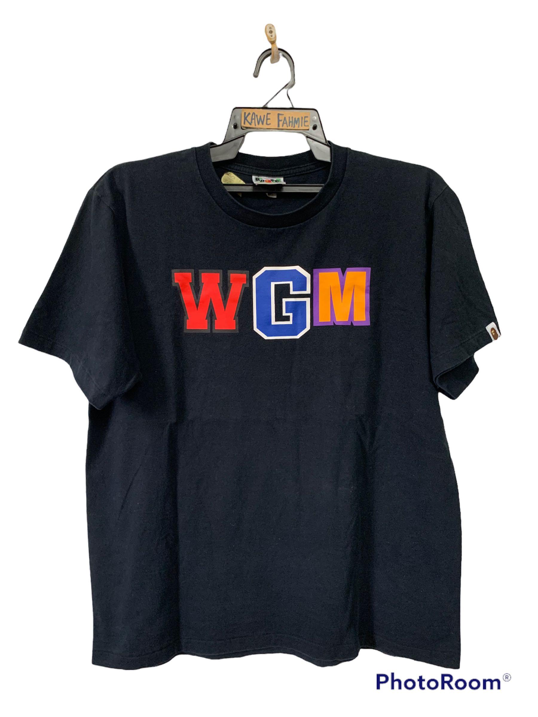 Bape hot sale wgm shirt