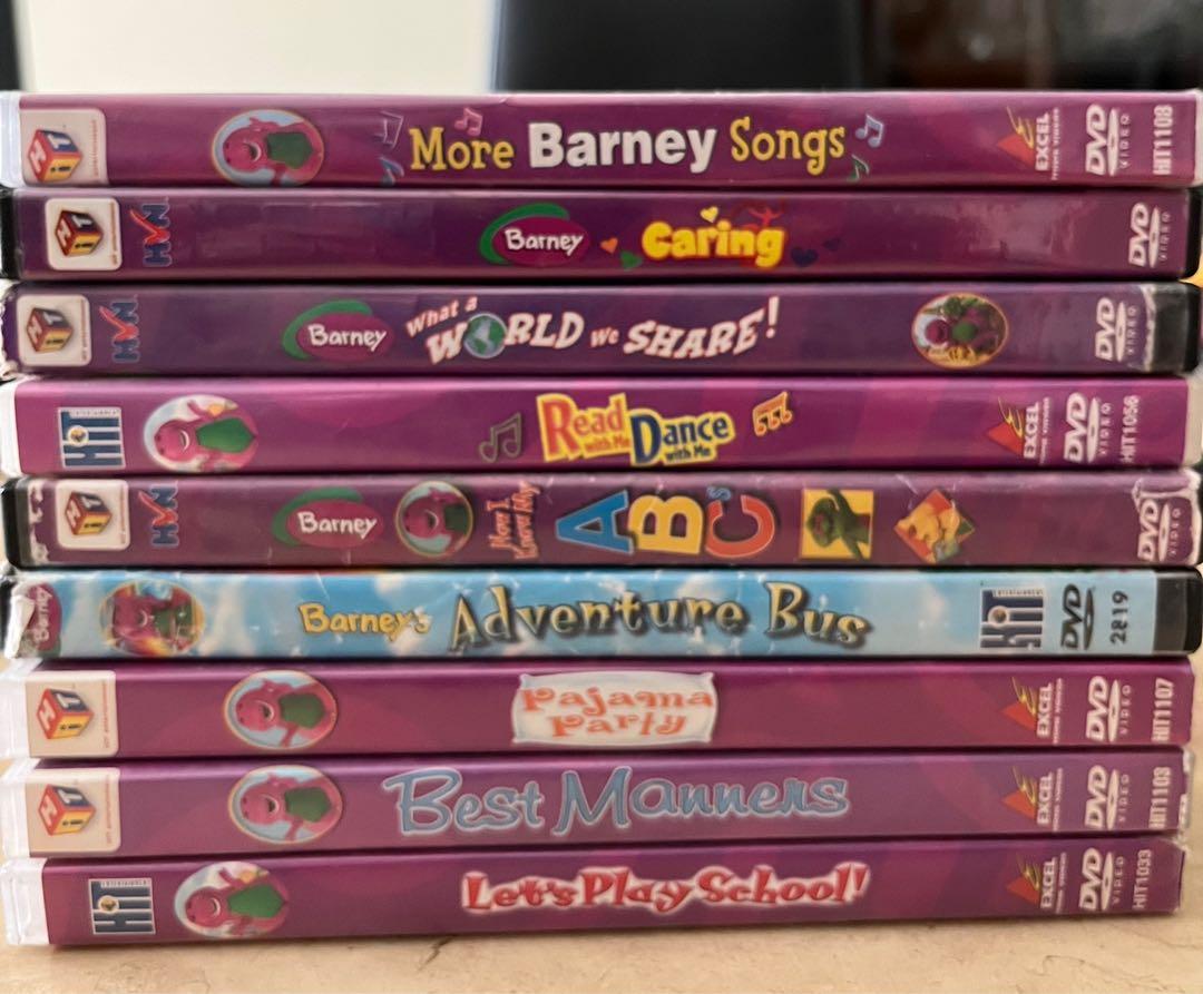 Barney and other kids DVDs, Hobbies & Toys, Music & Media, CDs & DVDs