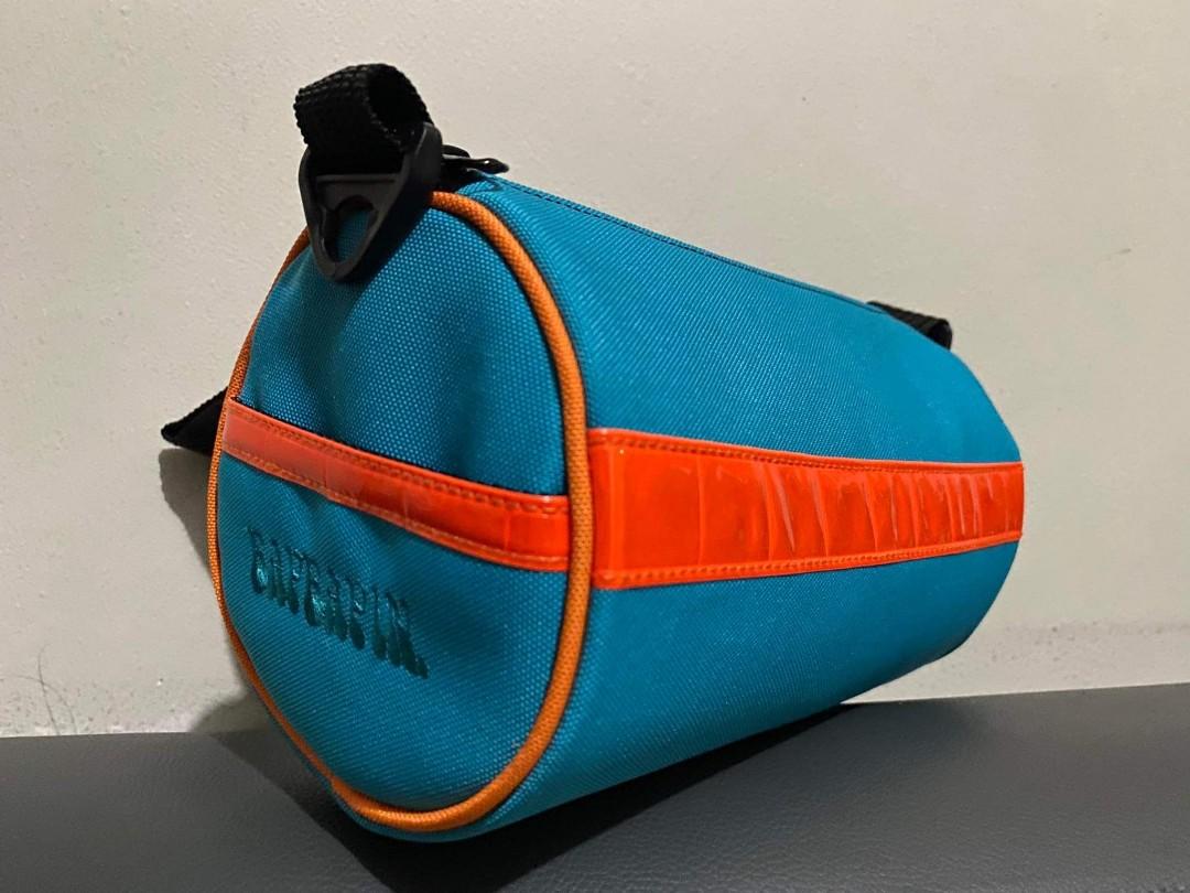 Baybayin Cylinder Handlebar bag (Category: Bicycles) located in Manila. Submitted by sidebysideser (Listing ID 1160986612, Image 2). Description: Baybayin Cylinder Handlebar Bag. Stylish Bar Bag. With Front Reflective Strip and Shoulder strap for off bike Carry On. Please refer to photos for bag dimension. Thank you!.