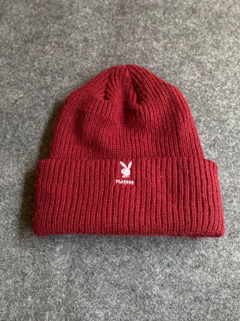 Beanie Hat Play Boy, Fesyen Pria 