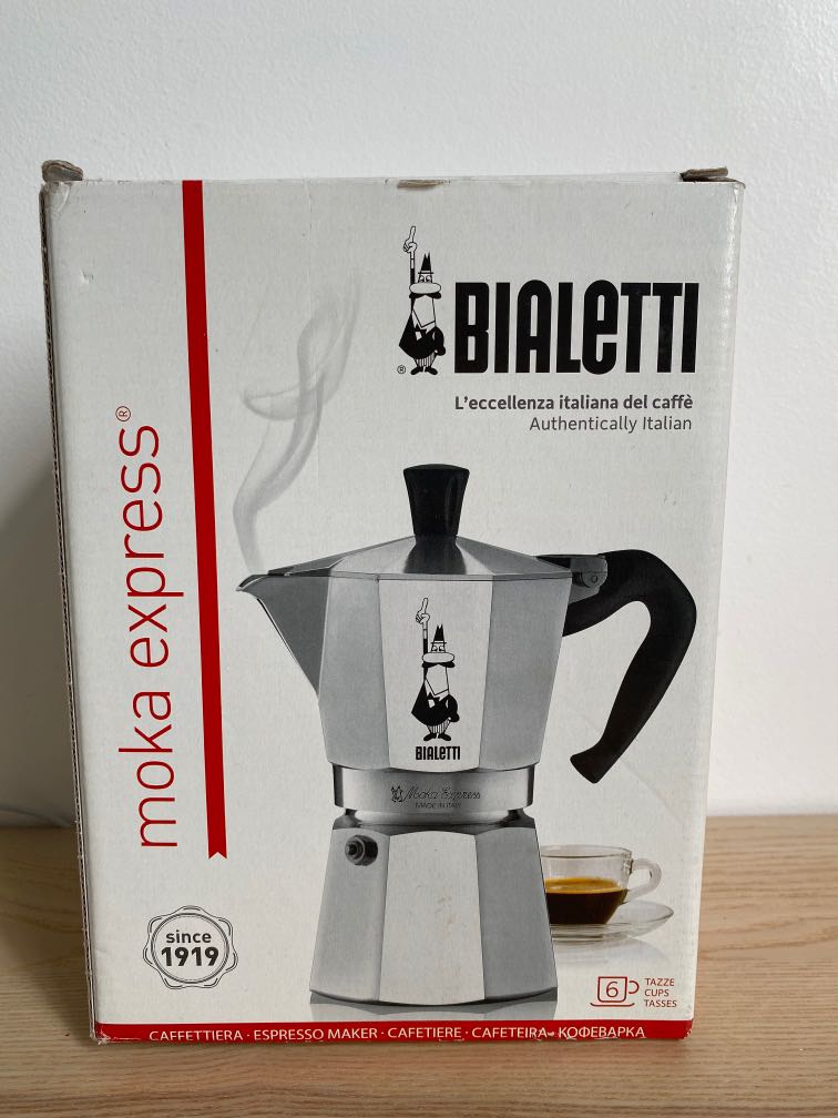 Bialetti Espesso Maker (6 cups), TV 