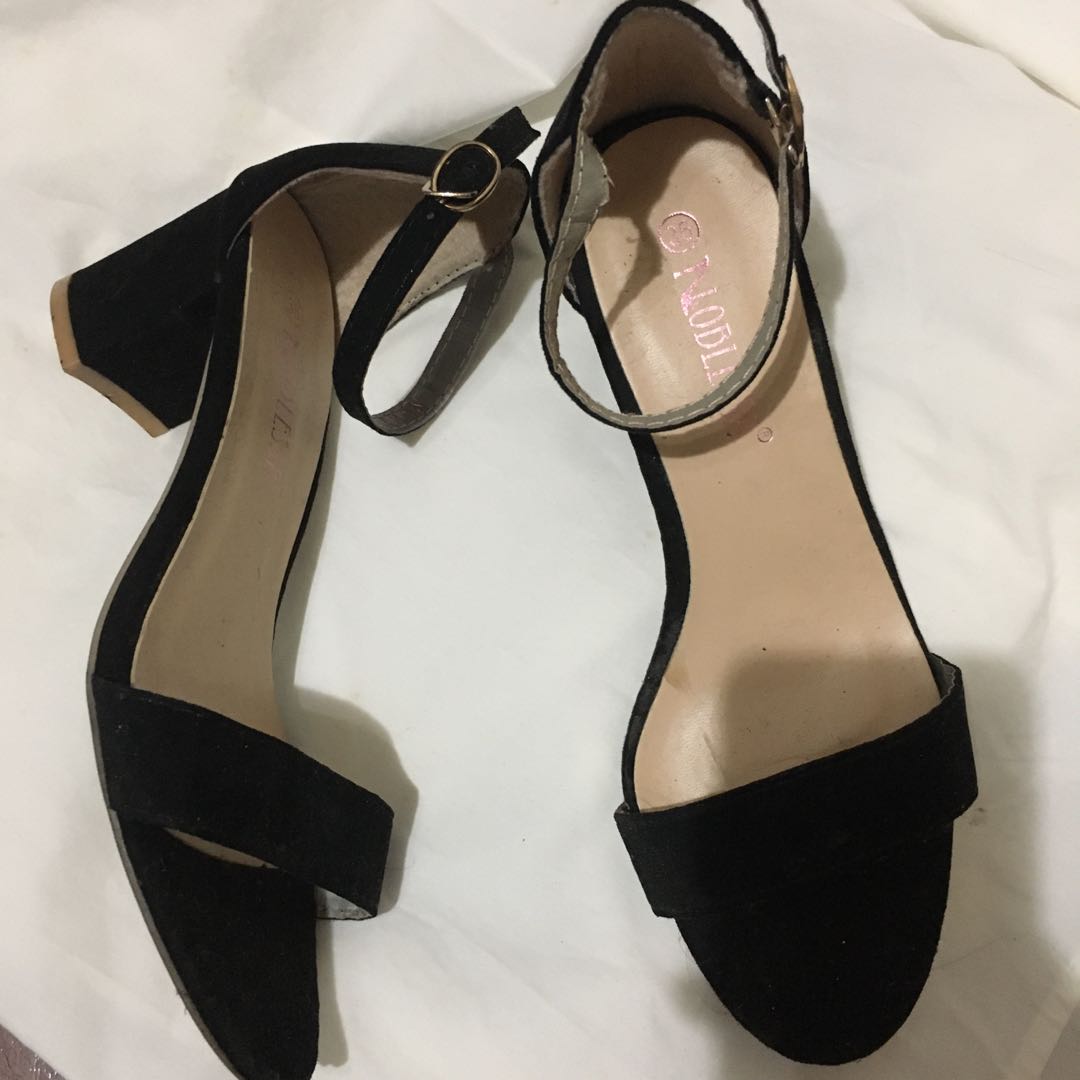 Basic sale black sandals