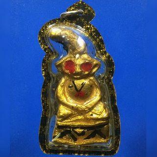 PHRA PIDTA LP KAEW RARE OLD THAI BUDDHA AMULET PENDANT MAGIC ANCIENT IDOL#582 