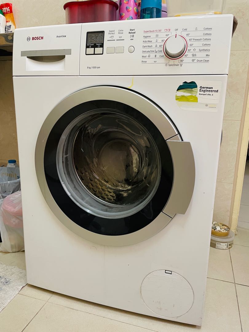 BOSCH 8kg Front Load Washer, TV & Home Appliances, Washing Machines and ...