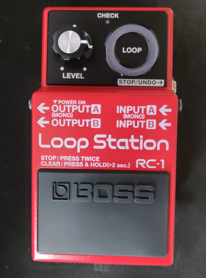 Boss RC-1 Looper 結他腳踏, 興趣及遊戲, 音樂樂器& 配件, 樂器配件 