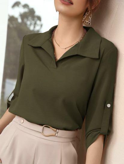 Shein top ladies blouses