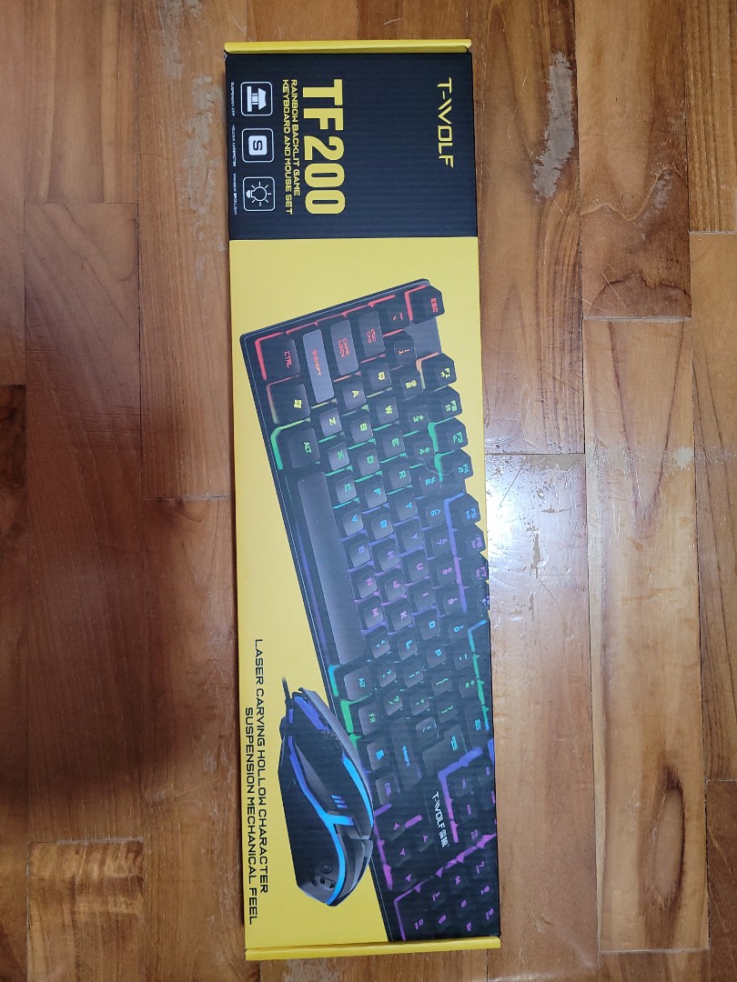 Budget gaming keyboard and mouse set, Computers & Tech, Parts
