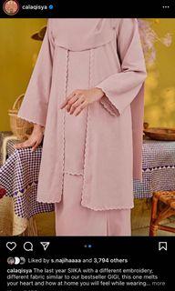 Calaqisya melati kurung