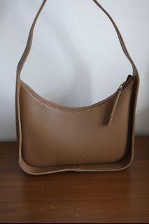Caramel - OKED Baguette Shoulder Bag