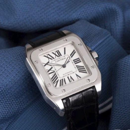 Cartier Santos 100-M Stainless Steel 