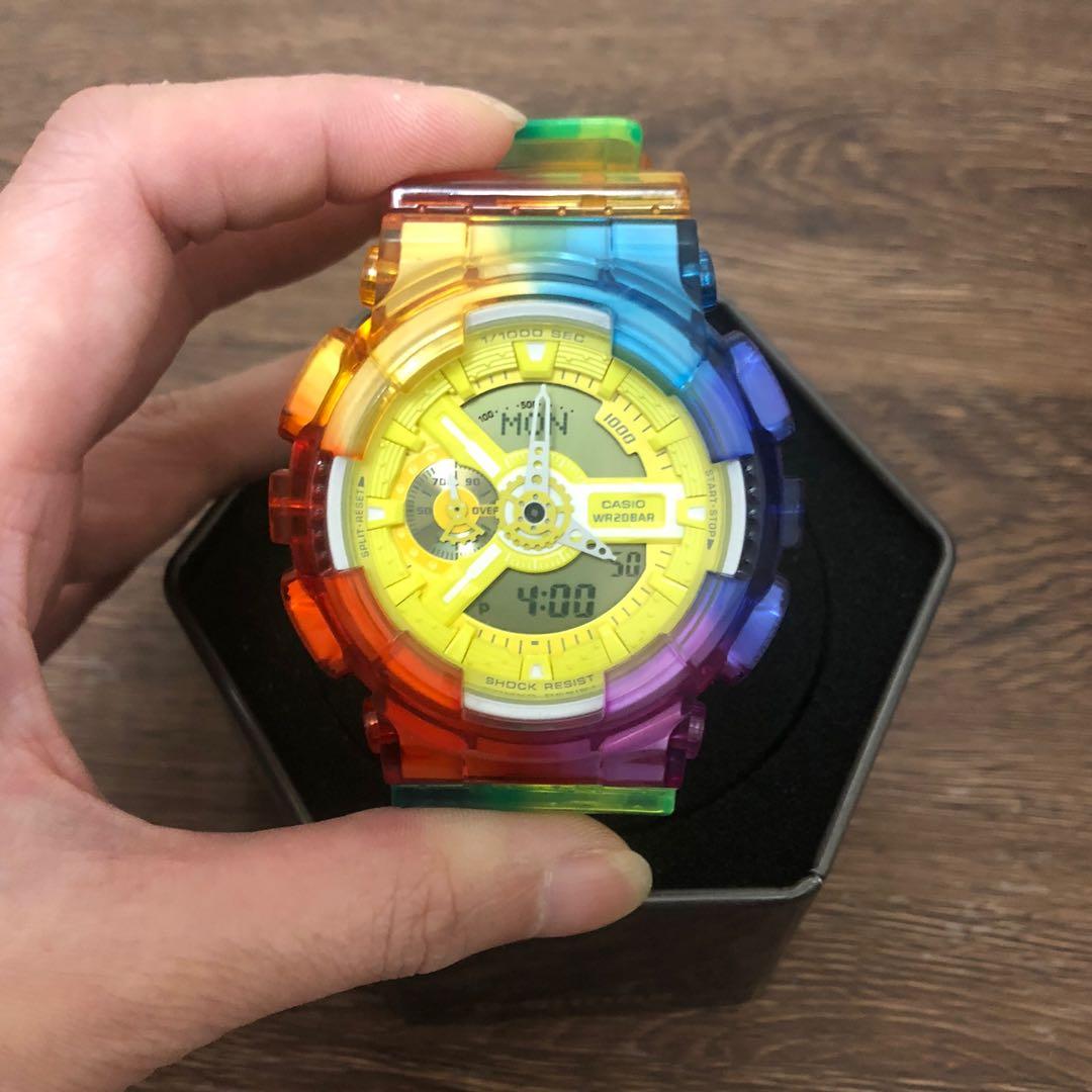 Baby g clearance rainbow watch