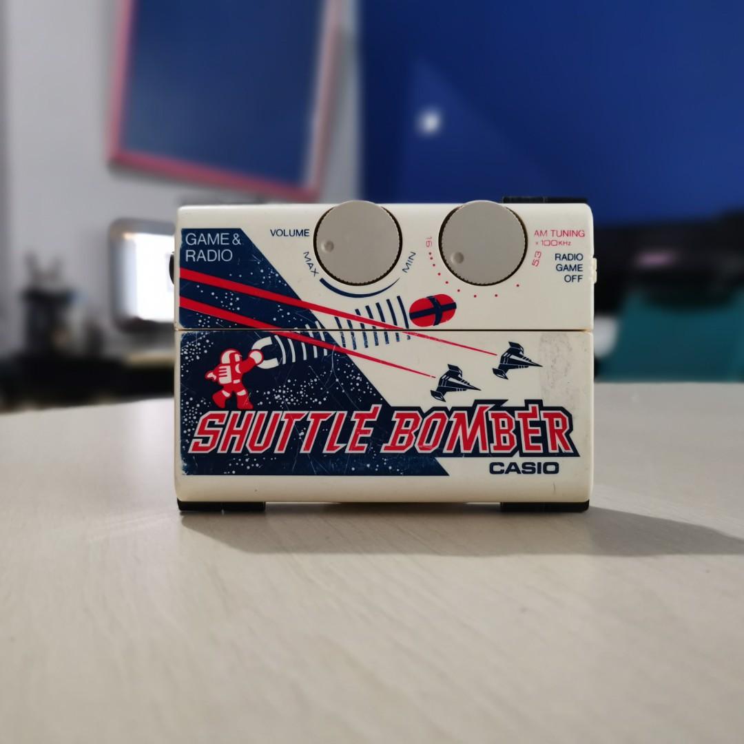 CASIO ゲーム&ラジオ SHUTTLE BOMBER 送料無料