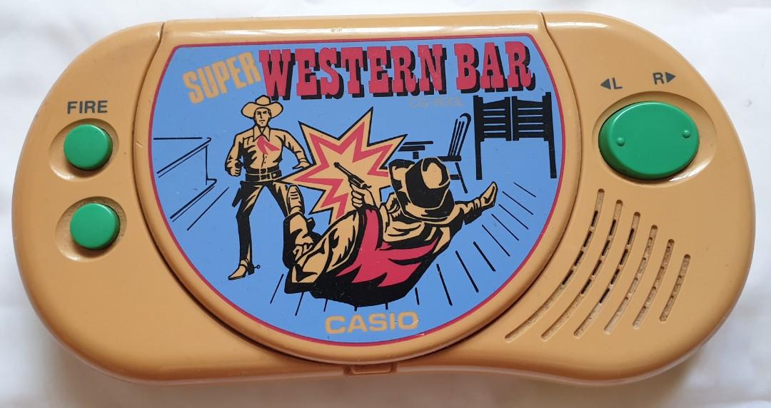 ゲーム &ウォッチWESTRN BAR Casio Super Western Bar (CG-800L), Video Gaming, Video Game