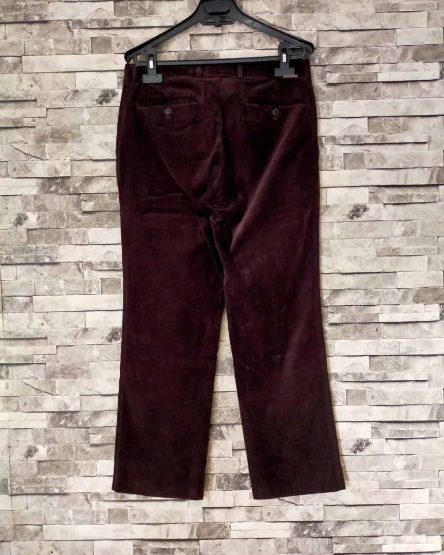 Celana corduroy lacoste, Fesyen Pria 