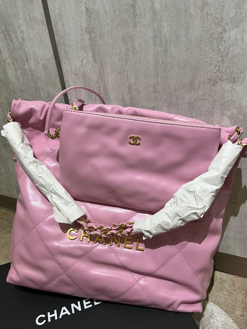Chanel 22 in Pink, Small, Women's Fashion, Bags & Wallets, Shoulder Bags on  Carousell