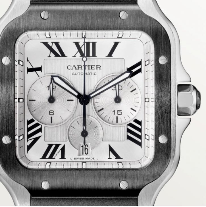 Cartier Santos Chronograph REF 