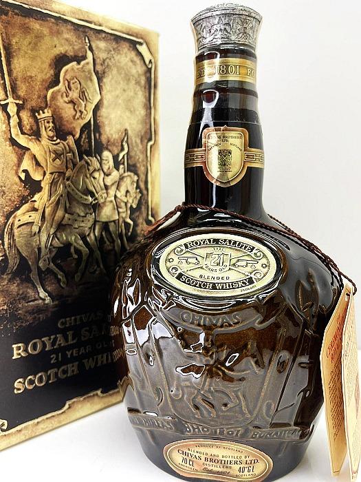 Chivas 21 years Royal Salute Scotch Whisky 700ml 舊裝80年代芝華士