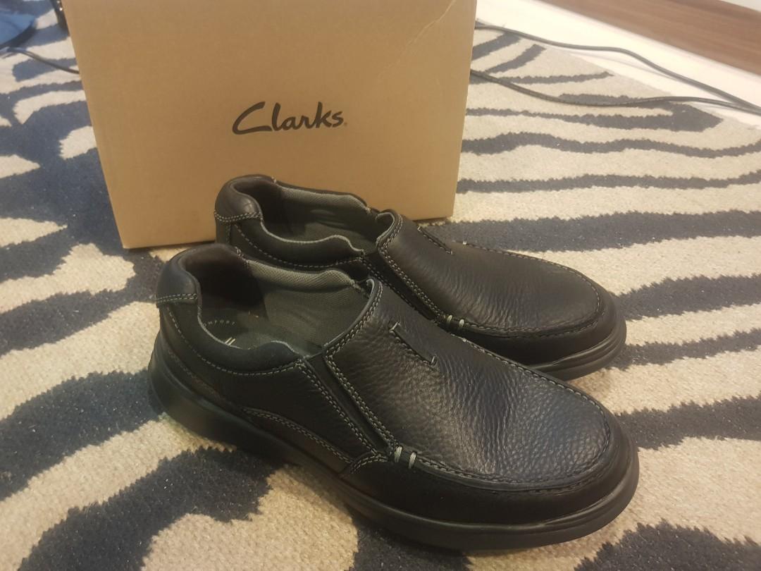 Mens clarks shoes discount black
