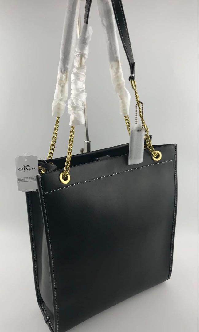 Coach chain cashin tote