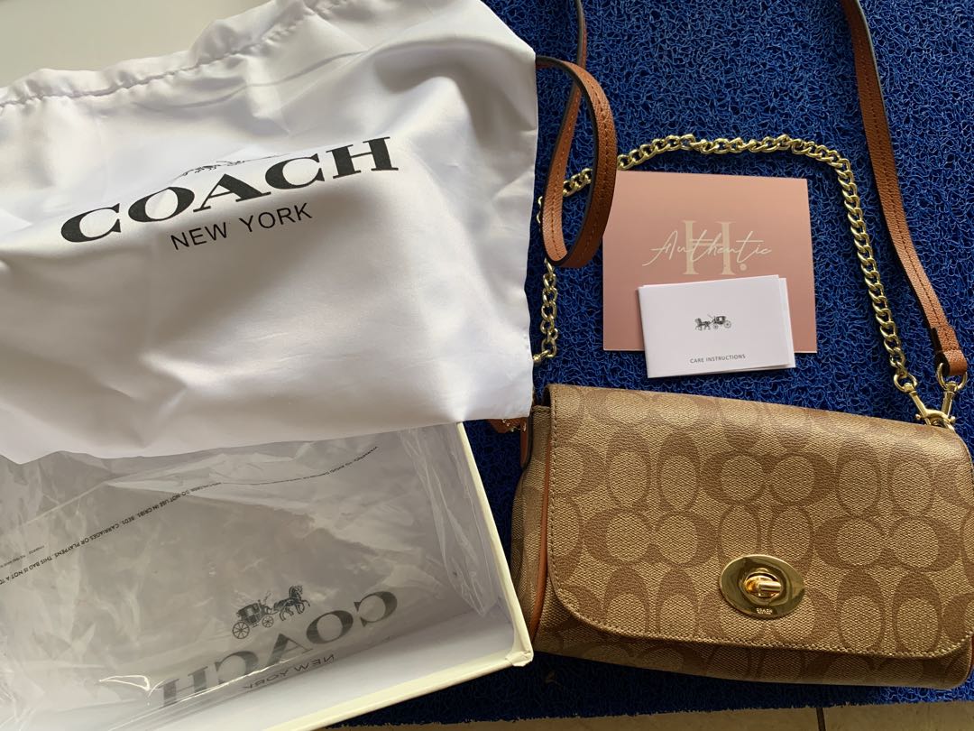 coach mini ruby crossbody authentic Fesyen Wanita Tas Dompet
