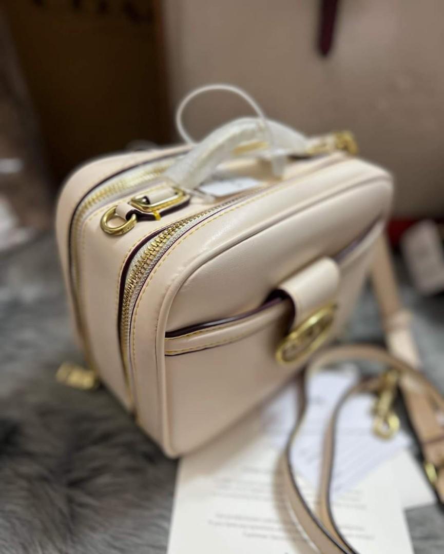 Coach unpainted riley lunchbox bag review