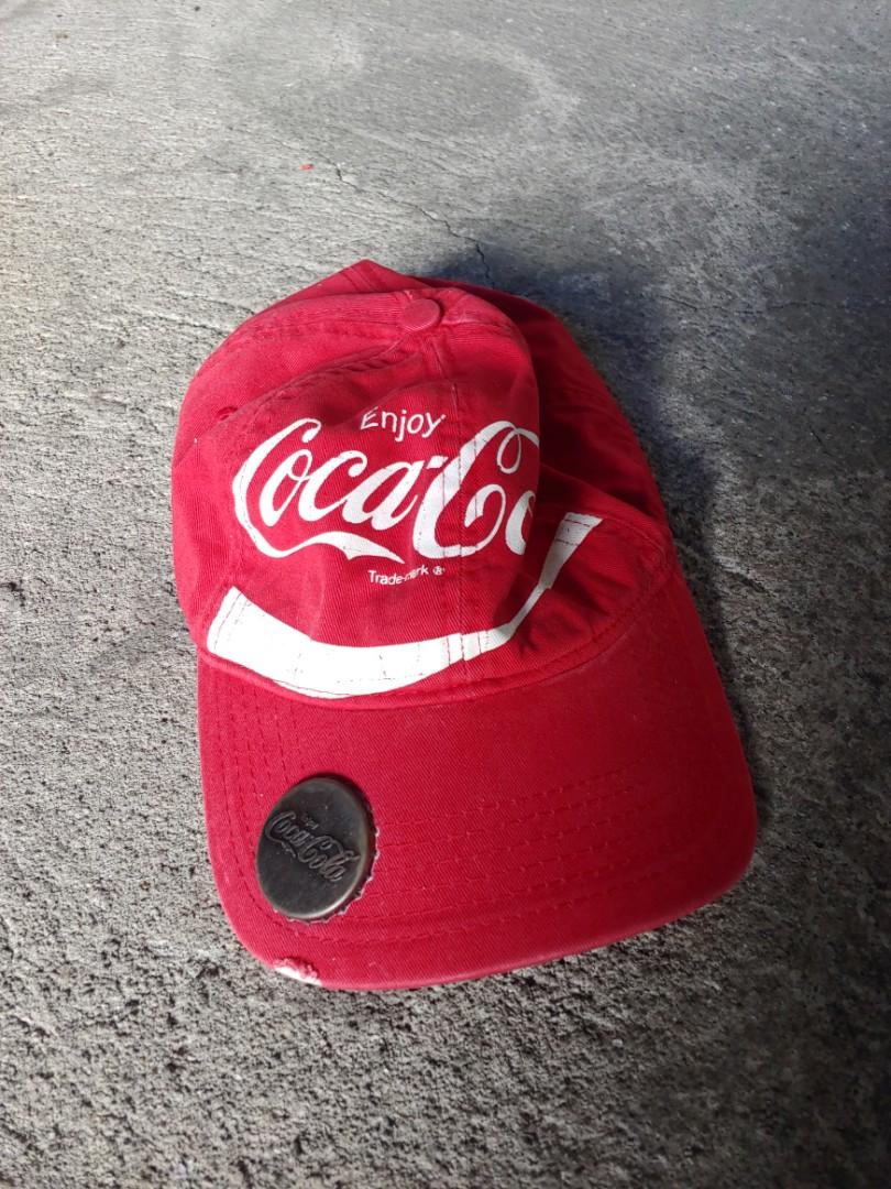 Coca cola hat 2025 with bottle opener