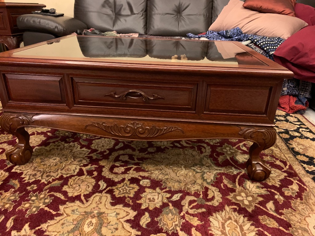 Coffee Table and two side tables / Living room set, Furniture & Home