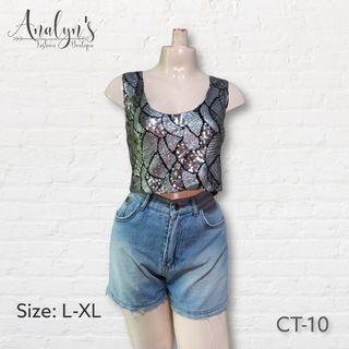 CT-10 Women's Sexy Top/ Crop top