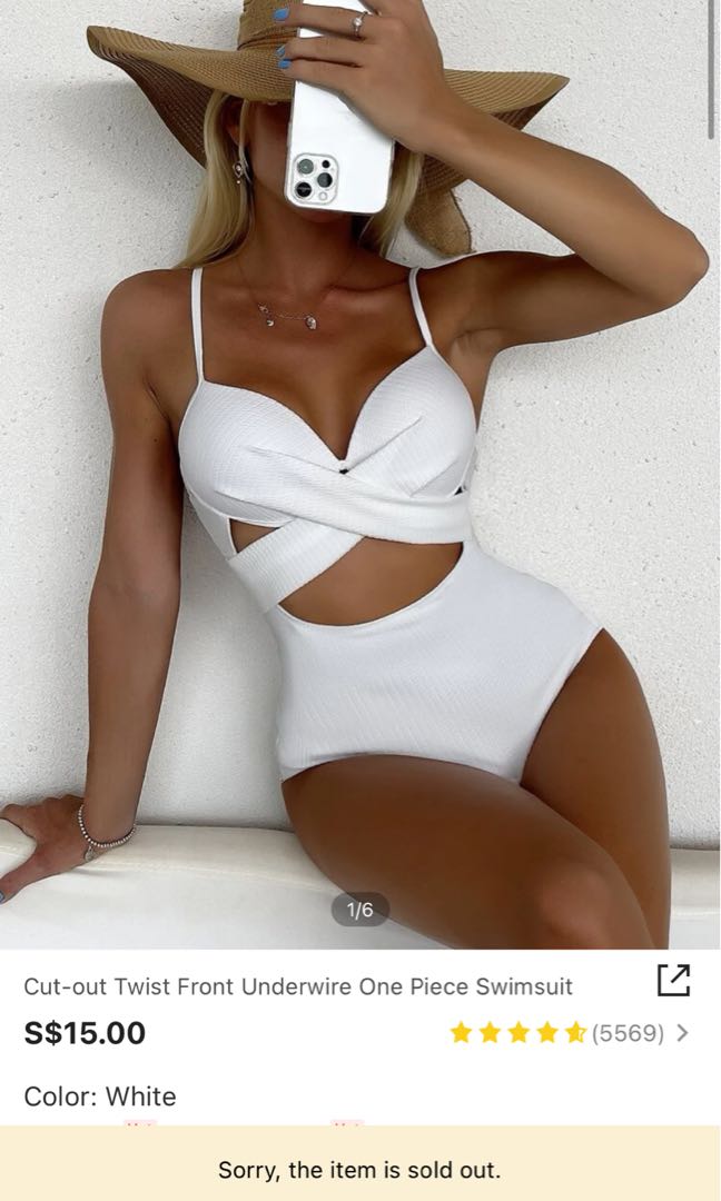 Cut out underwire swimsuit new arrivals