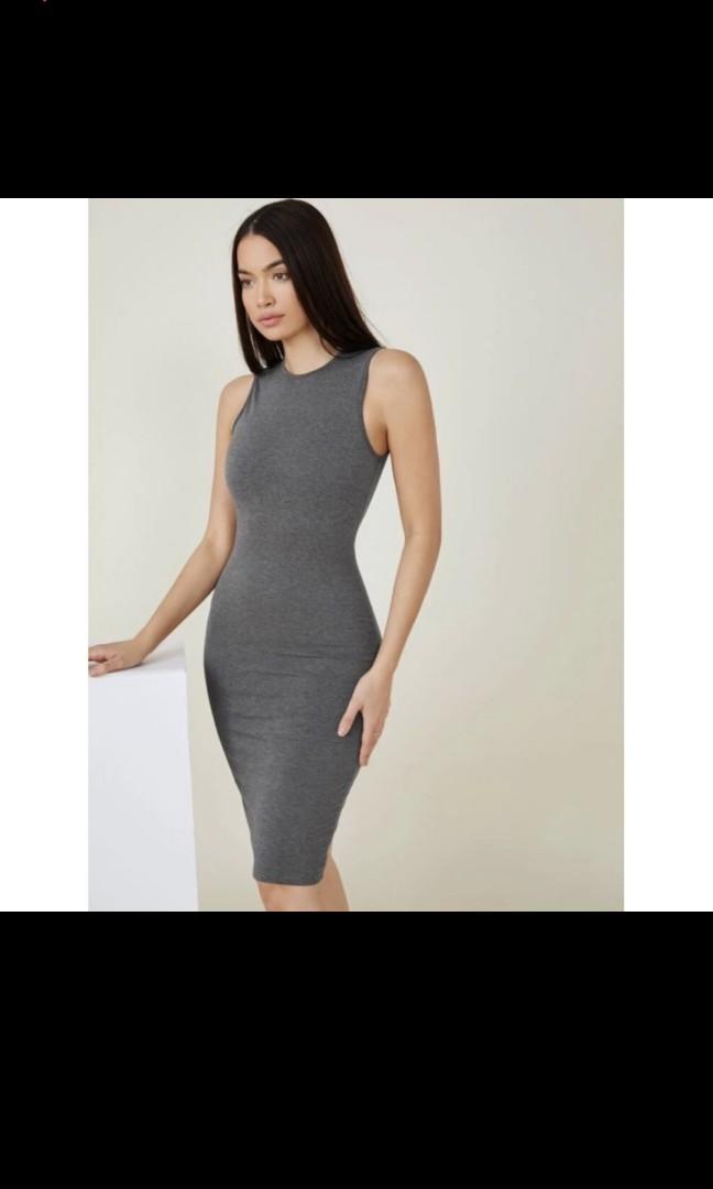 sachin and babi light blue dress Dark gray, Ribbed, Racerback body con dress, Women's Fashion, Dresses &  Sets, Dresses on Carousell