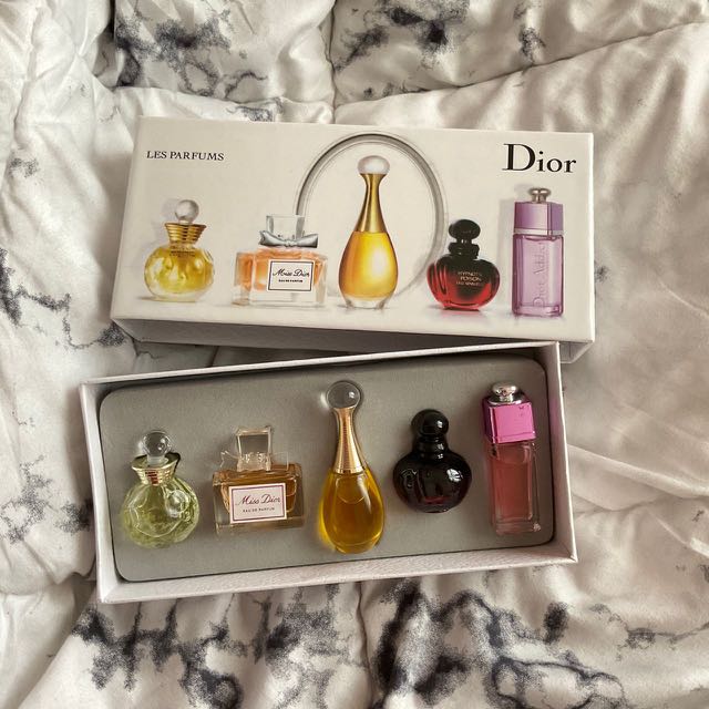 Christian Dior Perfume Set of 3 Travel Size Miniature Bottle 8ml each  Bottle  eBay