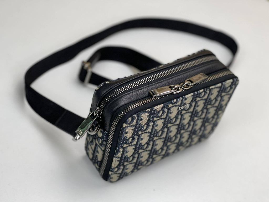 Dior mens pouch deals with shoulder strap