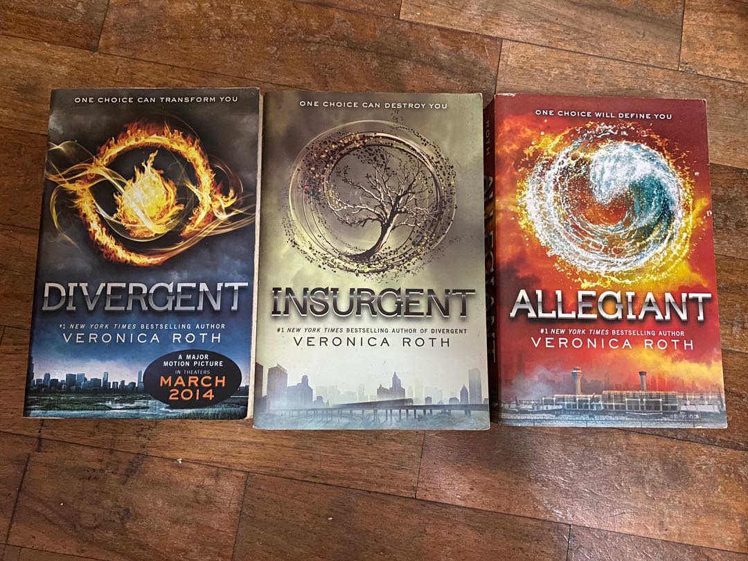 Divergent Trilogy, Hobbies & Toys, Books & Magazines, Fiction & Non ...