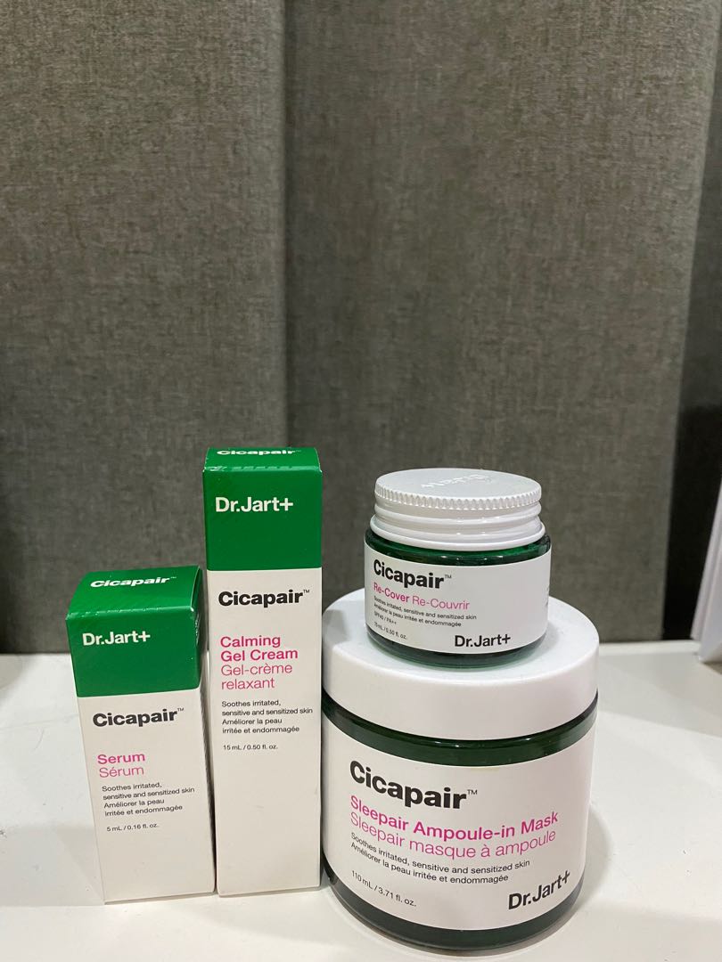 Dr Jart Cicapair sleepair ampoule in mask + Cicapair SPF40/PA++ CC ...