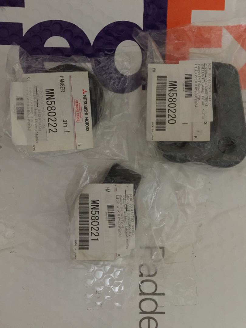 Evo X exhaust hanger bushing, Car Accessories, Accessories on Carousell