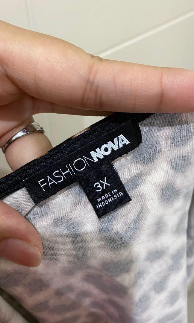 Fashion Nova Leopard Croptop