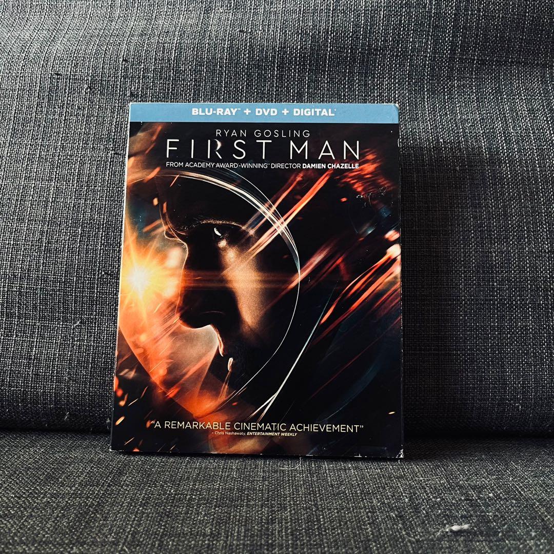 FIRST MAN 4K UHD BLU RAY WITH SLIPCASE, Hobbies & Toys, Music & Media, CDs  & DVDs on Carousell