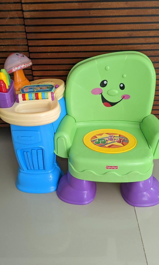 Fisher Price Musical Toy Chair, Bayi & Anak, Mainan & Baby Walker di