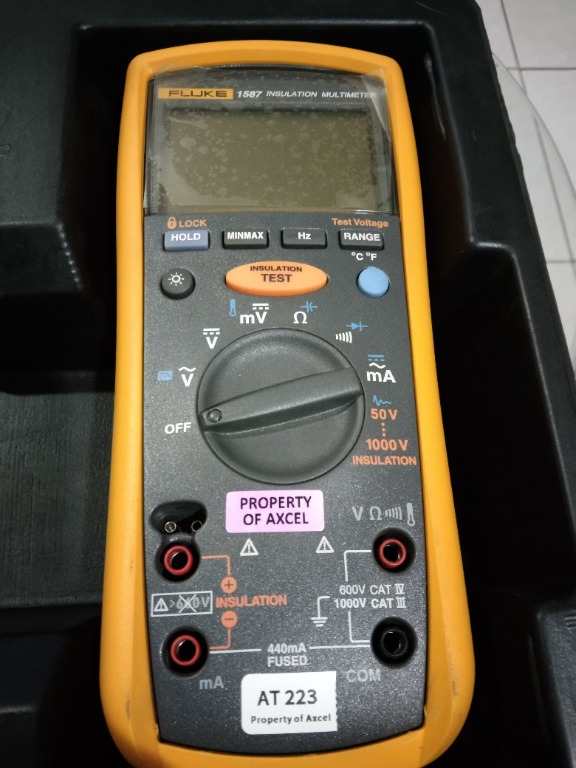 Insulation Multimeter Fluke 1587 Insulation Resistance Tester For