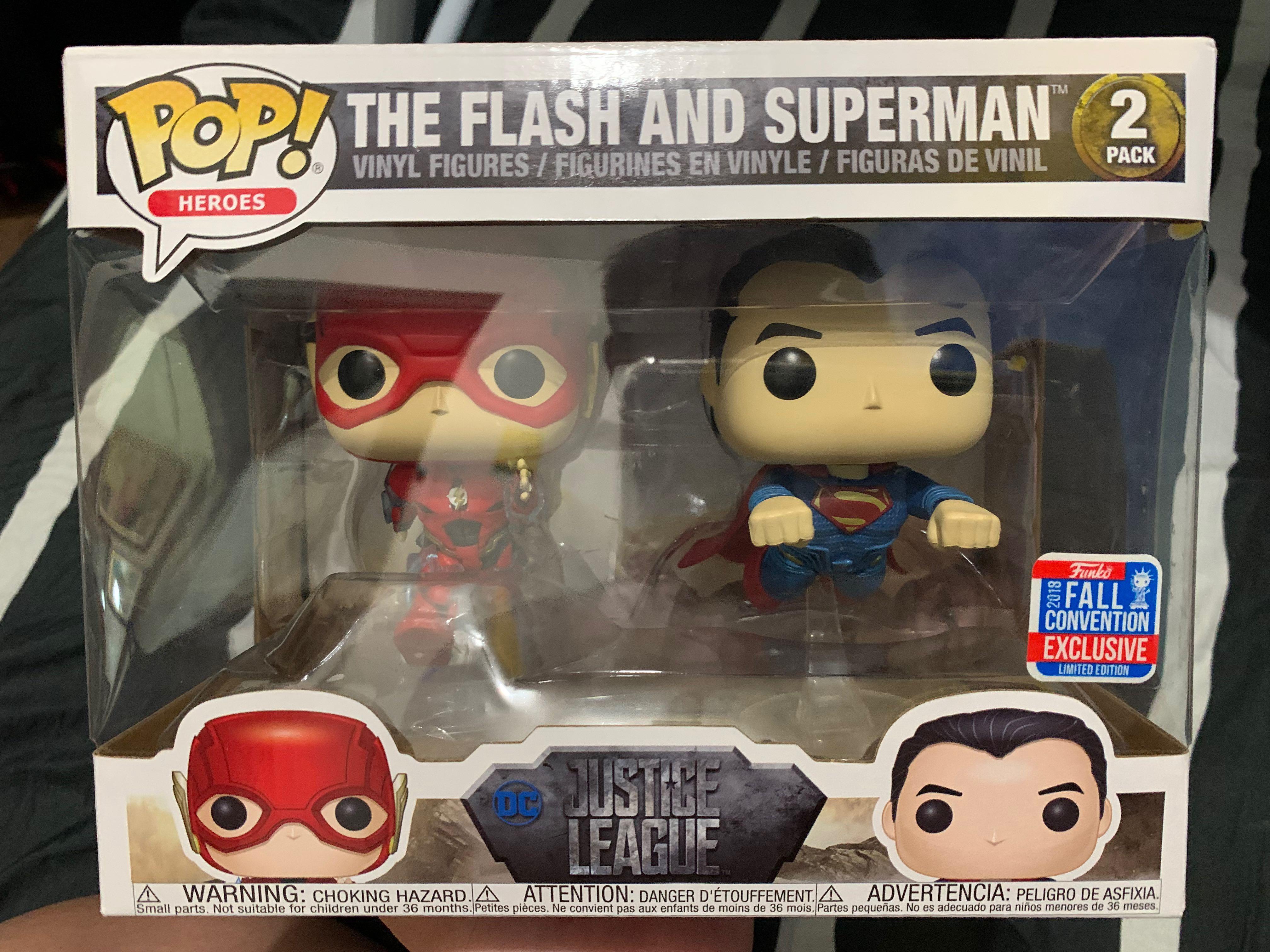 Funko pop flash and superman deals