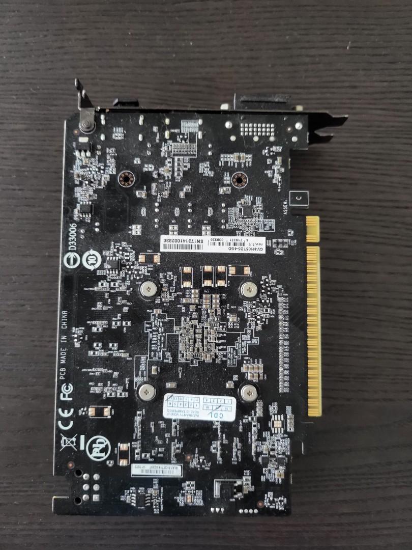 Gigabytes GTX GeForce 1050 Ti 4GB gv n105td5 4gd Computers Tech
