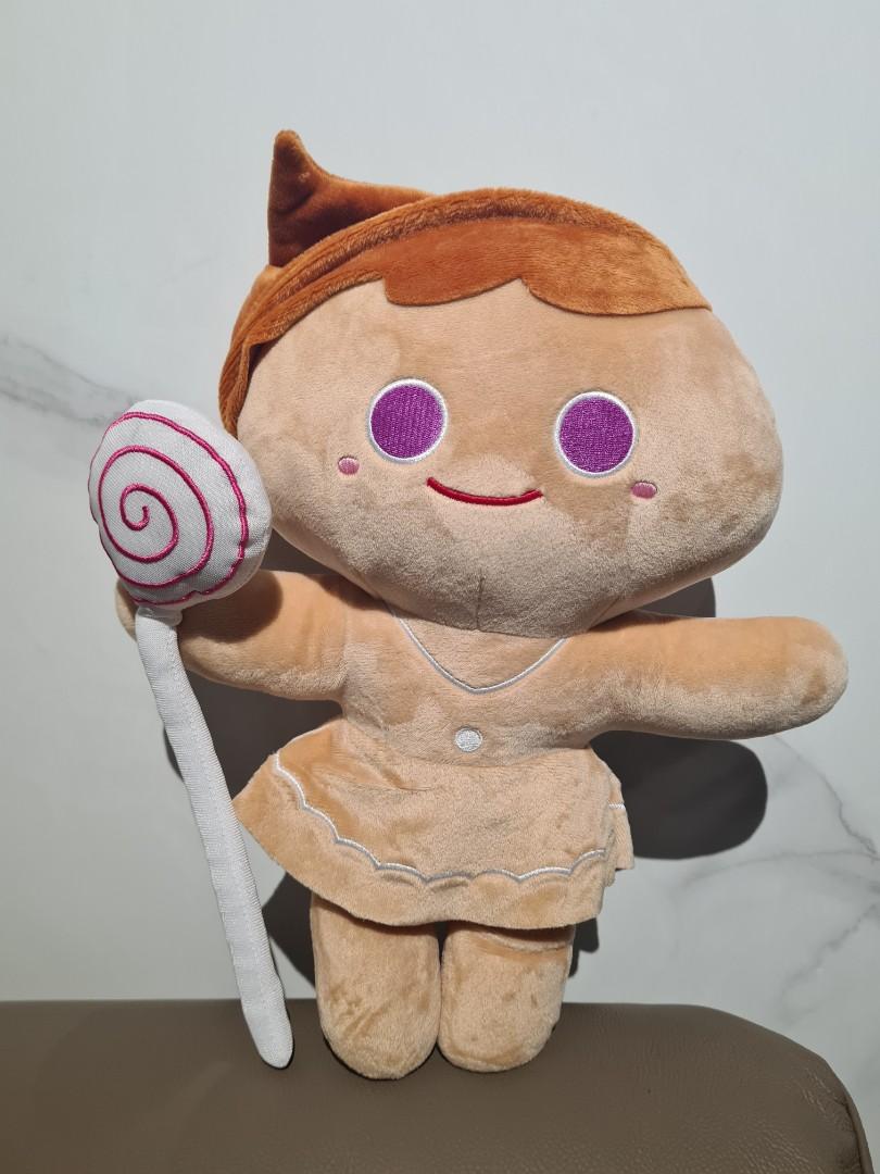 Plush outlet gingerbread doll