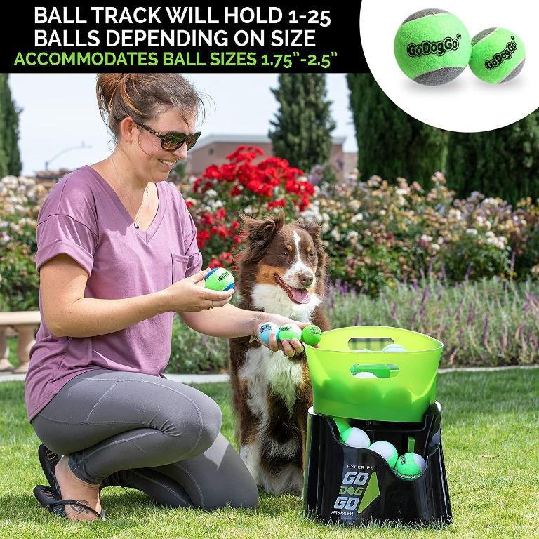 GoDogGo Dog Fetch Machine, Automatic Ball Launcher for Dogs, Pet