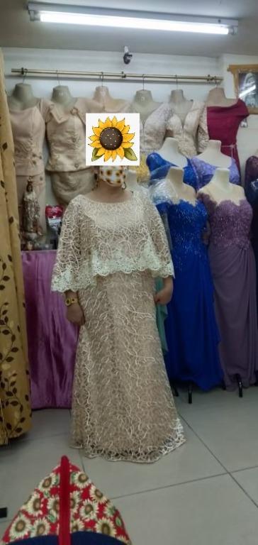 Divisoria gowns for ninang top