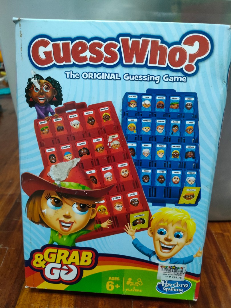 Grab and Go Guess Who? on Carousell